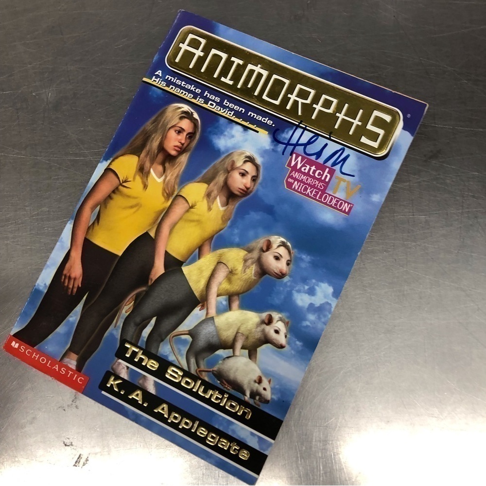 Animorphs: The Solution by: K.A. Applegate, paperback book #22